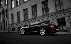 Black Bentley Continental GT S / 1600x1200