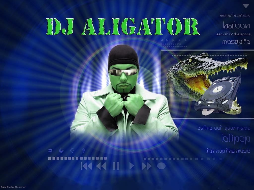 Обои DJ Aligator 1024x768