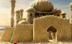 Дворец из песка / 1600x1200