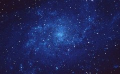 Голубая галактика / 1600x1200