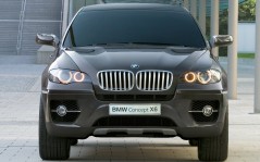 Gray BMW Concept X6 / 1600x1200