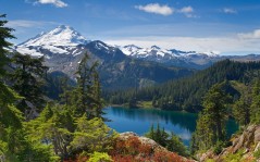 Iceberg Lake, Mount Baker Wilderness, Washington / 1920x1200