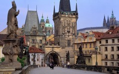 Карлов Мост в Праге, Чехия / 1600x1200