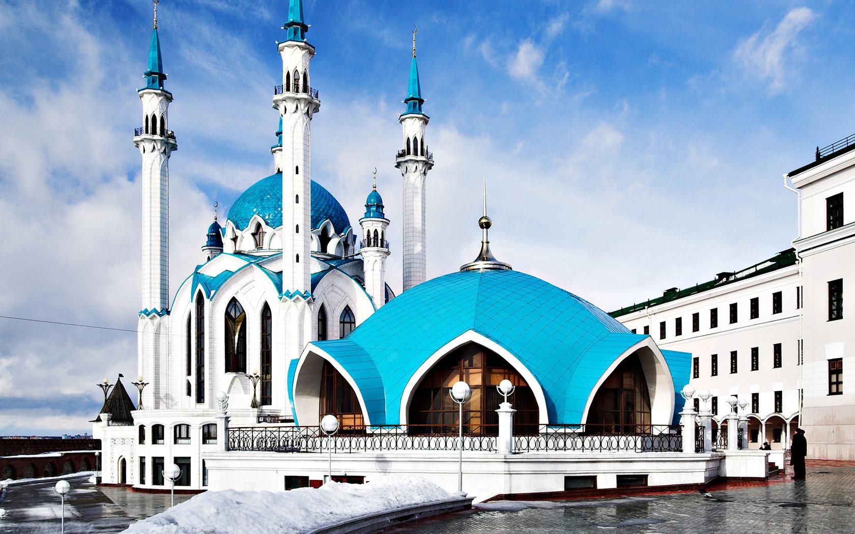 Обои Казань, мечеть Кул Шариф 1680x1050