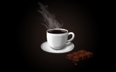 Кофе и шоколад / 1920x1200