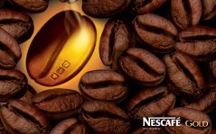 Кофейные - Nescafe Gold, кофейные зерна / 1440x900