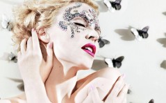 Kylie Minogue с бабочками / 1600x1200