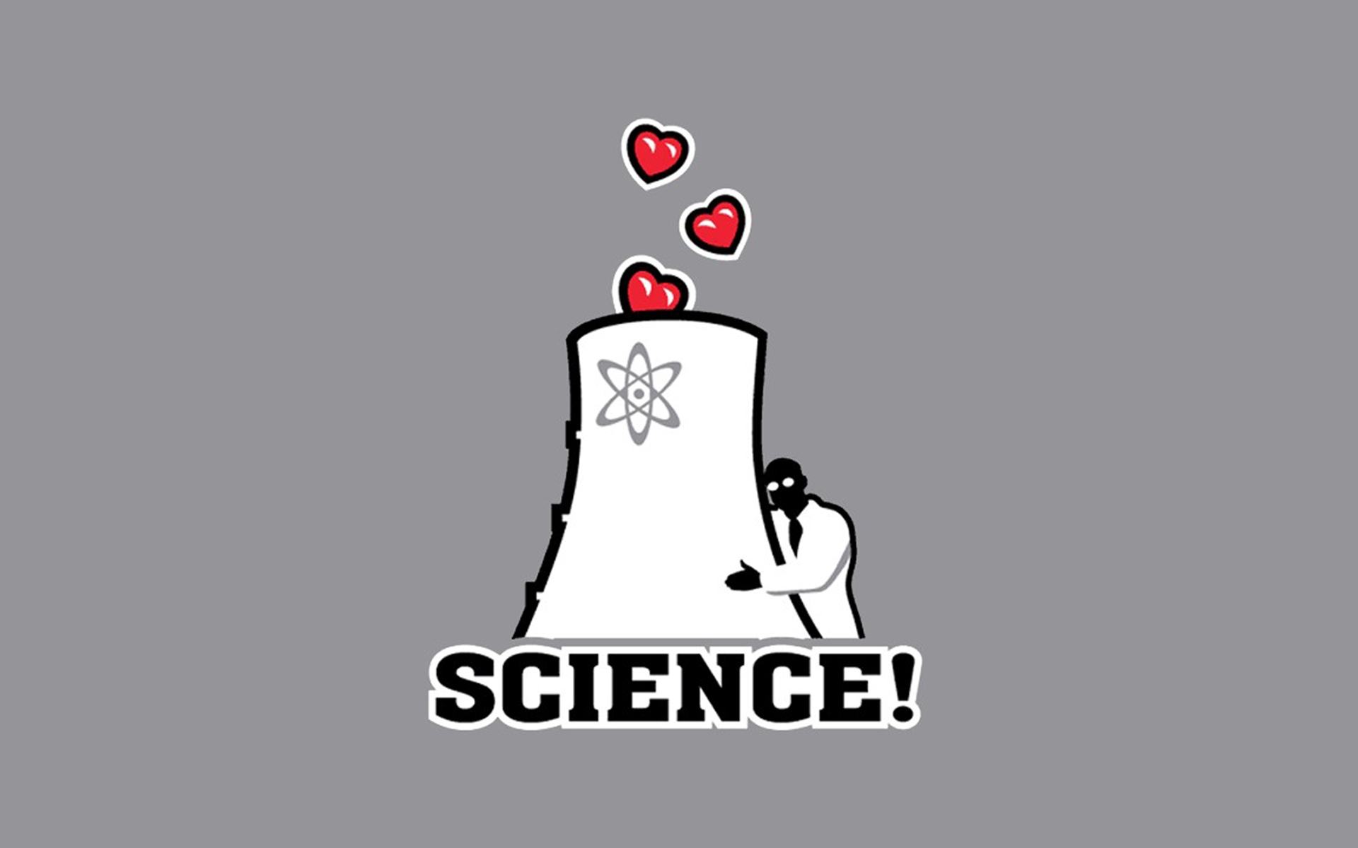 Обои Любовь к науке 1920x1200