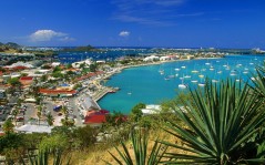 Marigot Bay, Saint Martin, French West Indies / 1600x1200