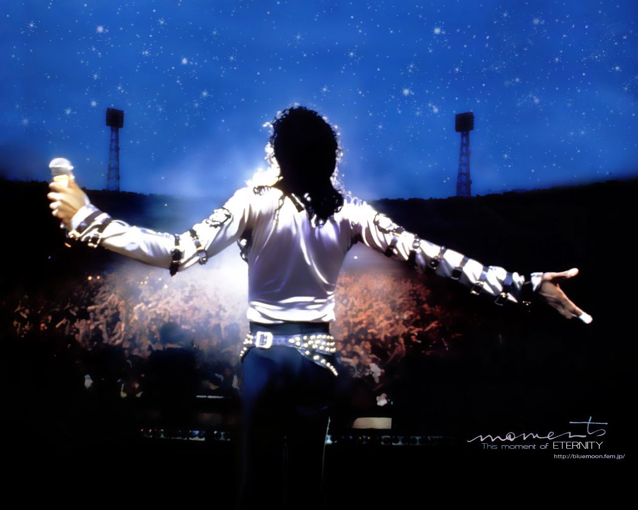 Обои Майкл Джексон-мировая супер звезда 1280x1024