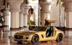 Mercedes amg sls63 / 1600x1200