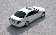 Mercedes-Benz CL Class Rear Right Downshot / 1600x1200