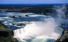 Ниагарский водопад в солнечной Канаде / 1600x1200