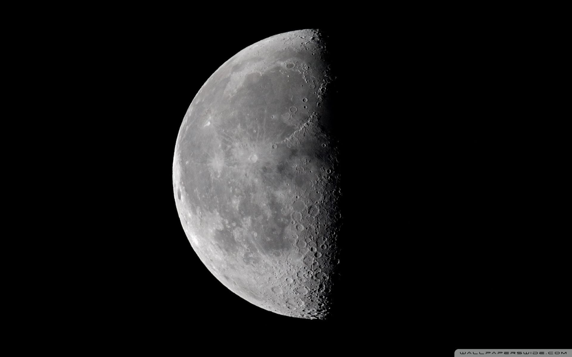 Обои Одна сторона Луны 1920x1200