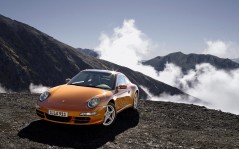 Orange Porsche 911 Hamann / 1600x1200