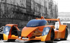 Orange Sportcar / 1600x1200