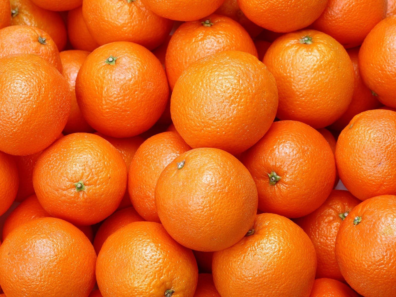 Обои Оранжевые фрукты 1600x1200
