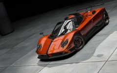 Pagani Zonda Cinque Orange / 1920x1080