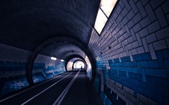Пешеходный тоннель / 2560x2048