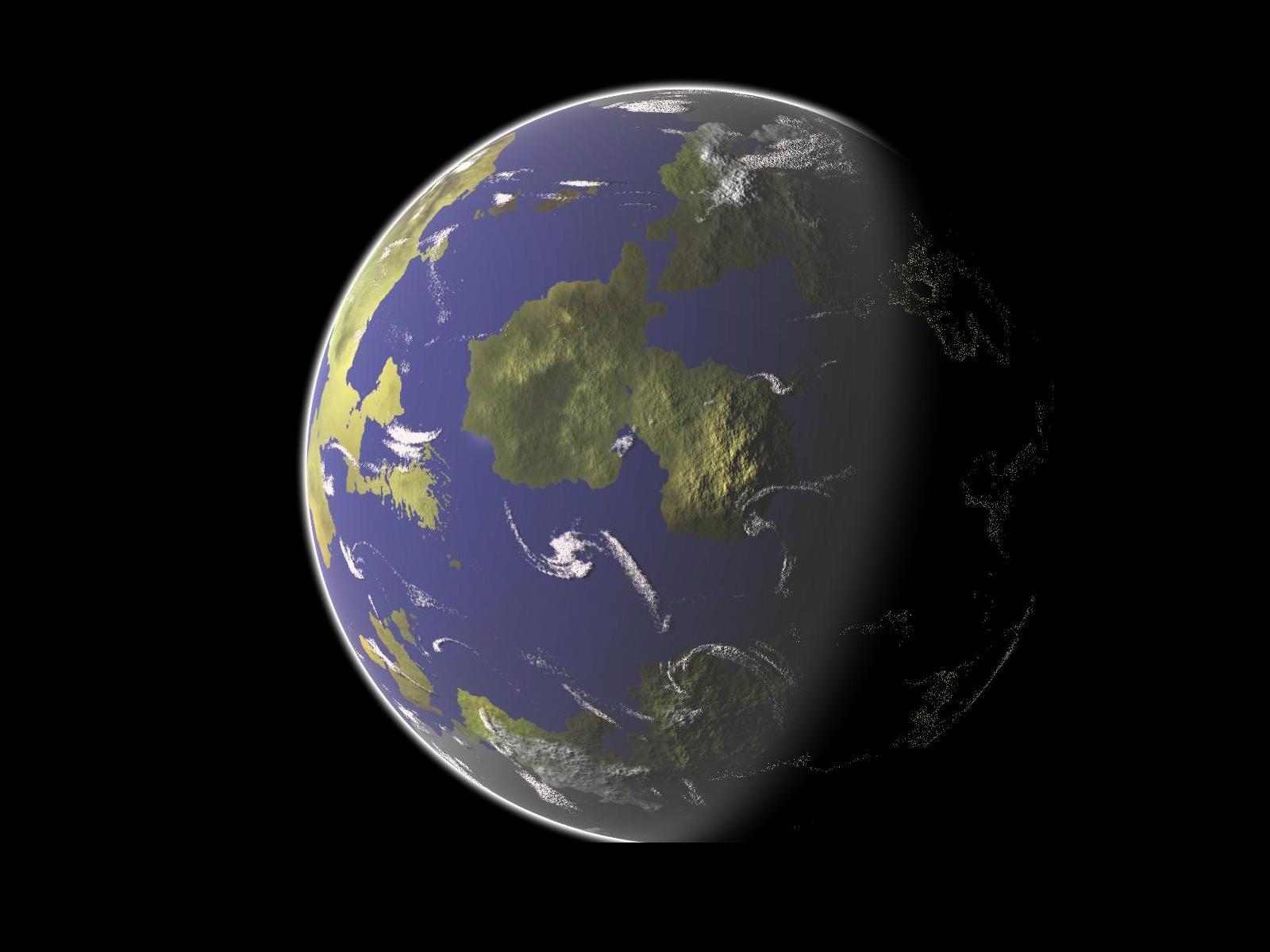 Обои Планета земля - изображение земли - рисунок для вашего рабочего стола 1600x1200