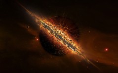 Планетарный взрыв, космоса / 1600x1200