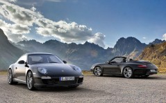 Porsche-911 Black Edition / 1920x1200