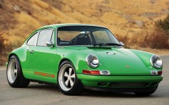 Porshe 911 green / 1920x1200