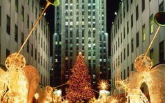 Рождество в Нью-Йорке / 1600x1200