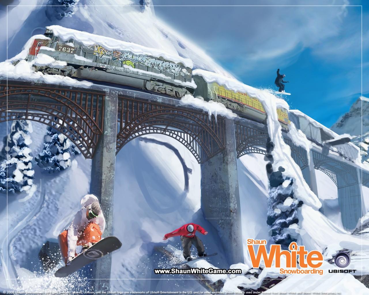 Обои Shaun White Snowboarding 1280x1024