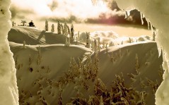 Снежный горнолыжный курорт / 1600x1200