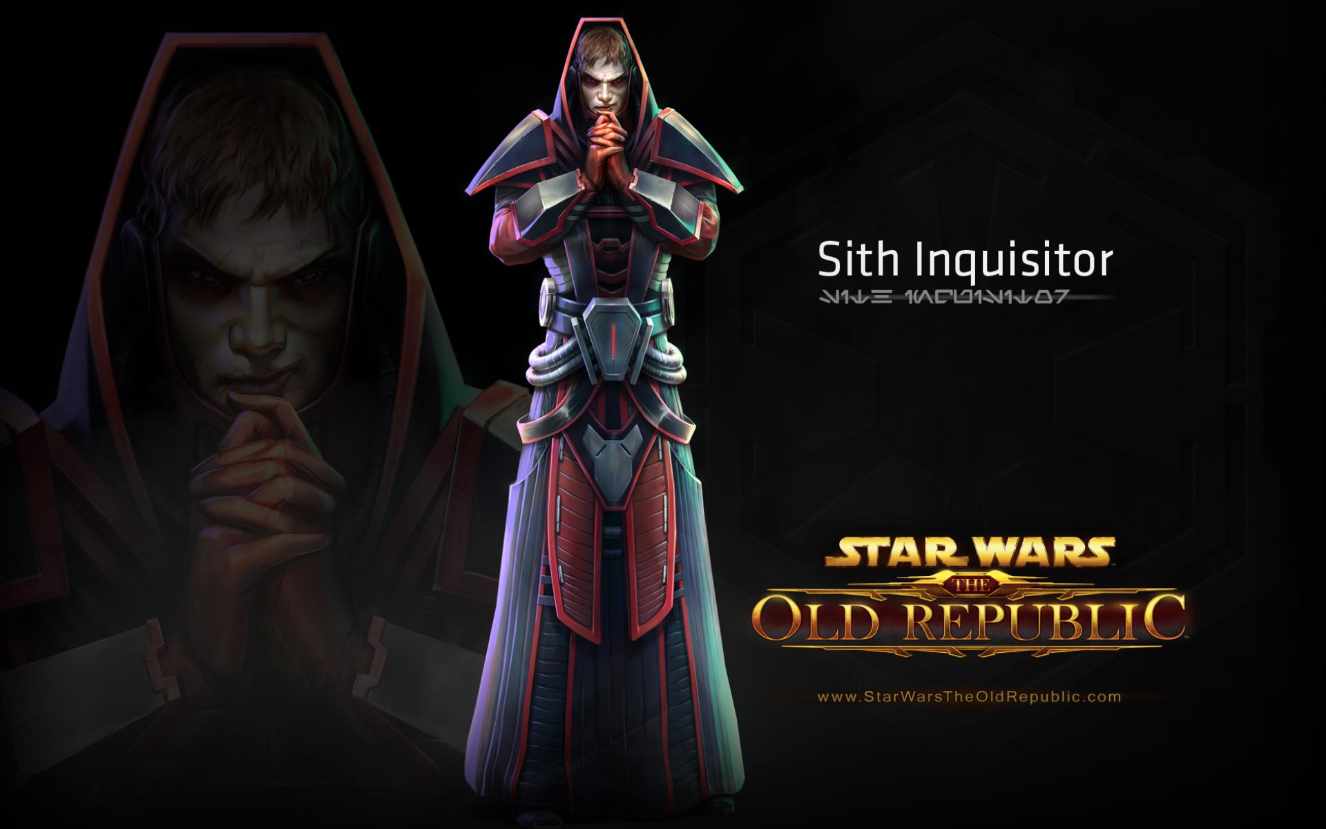 Star Wars Old Republic - Sith Inquisitir, из игры 1920 обои 1920x1200.