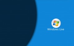 Windows Live в сине-сером исполнении / 1920x1200