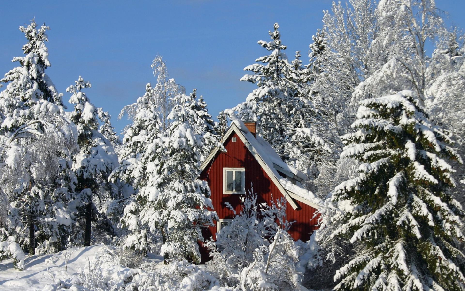 Обои Зима В Швеции 1920x1200